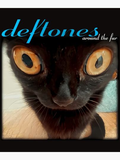 Classic Deftone Poster – Stylish Rock Music Wall Decor