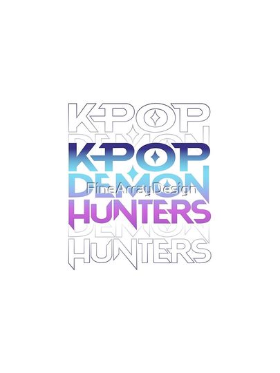 Kpop Demon Hunter Scarf, Gift For Fan, Movie Scarf