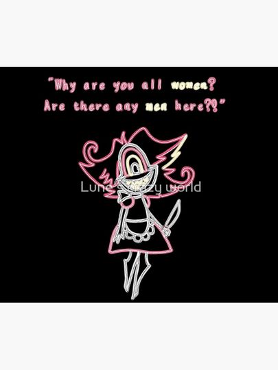Neon Nifty from Hazbin Hotel Poster