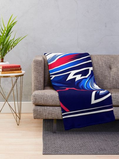 Buffalo Football Throw Blanket
