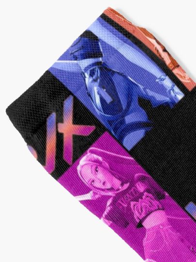 Huntrix Kpop Demo Movie Socks