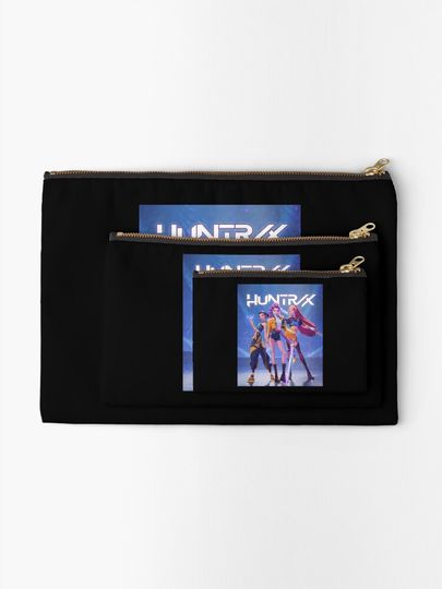 Kpop Demon Hunters Huntrix Zipper Pouch