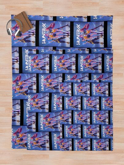 Kpop Demon Hunters Huntrix Fleece Blanket