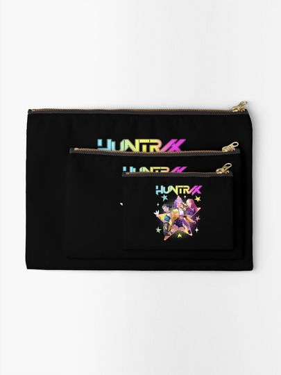 Huntrix Kpop Demon Hunters  Zipper Pouch