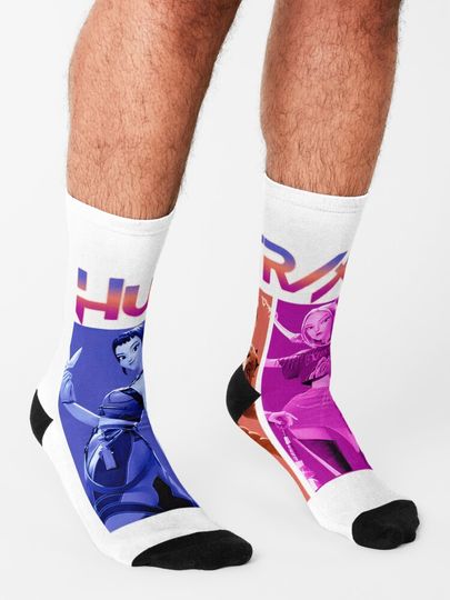 Huntrix Kpop Demo Movie Socks