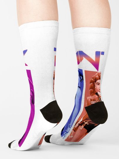 Huntrix Kpop Demo Movie Socks