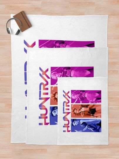Huntrix Kpop Demo Movie Fleece Blanket