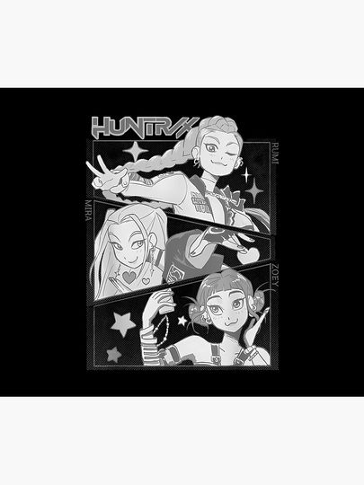 Kpop Huntrix Fleece Blanket, Gift For Fan