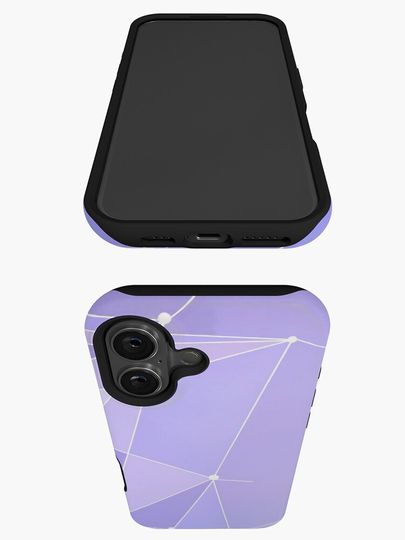 Purple Wall 2.0 iPhone Case