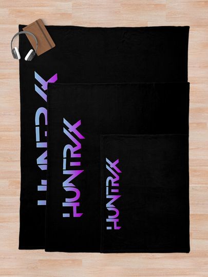 Huntrix Fan Art Classi Logo Fleece Blanket