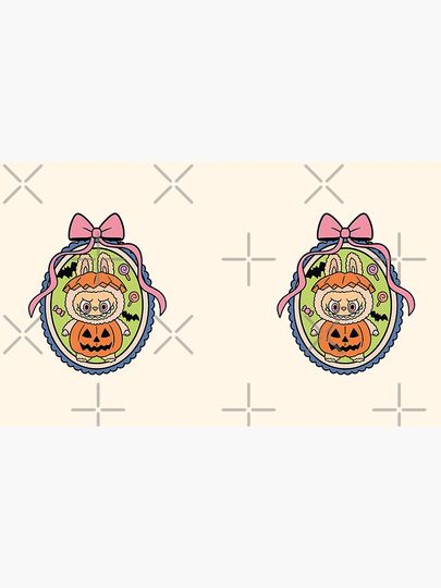 Labubu with pumpkin Coffee Mug