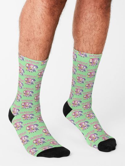 Huntrix Demon Hunter Chibi Trio | PERFECT GIFT FOR YOU AND FRIENDS Socks