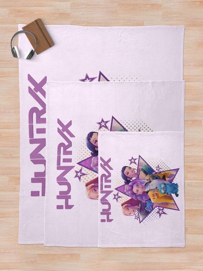 KPop Demon Hunters_02 Fleece Blanket, Gift For Fan