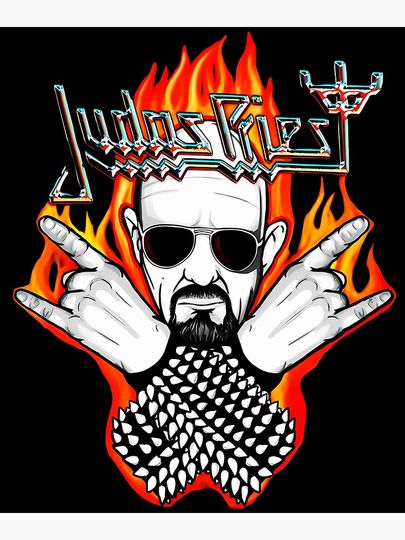 Judas Priest Poster – Creative Band Print for Music Collectors