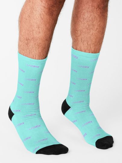 Huntrix Gradient Logo Apparel | PERFECT GIFT FOR YOU AND FRIENDS Socks