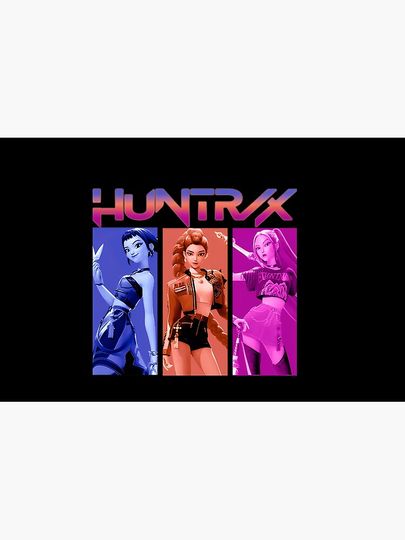 Huntrix Kpop Demo Movie Zipper Pouch