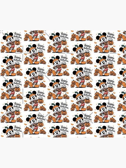 Disney Mickey Pumpkin Throw Blanket