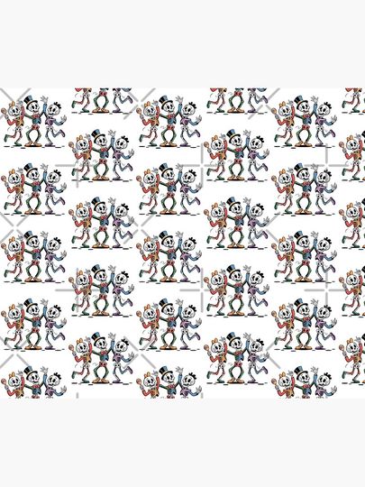 Disney Dancing Skeletons Throw Blanket