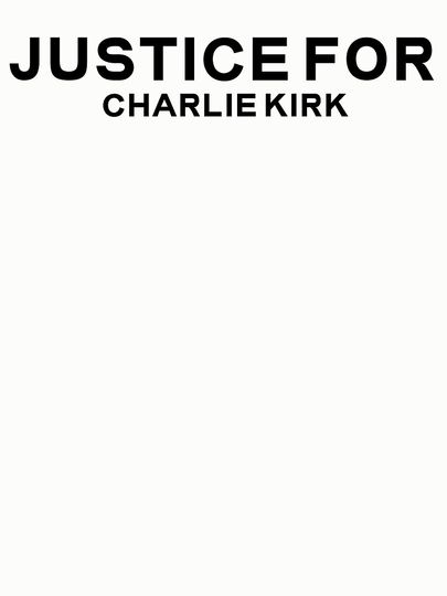 Justice for Charlie Kirk Pullover Sweatshirt