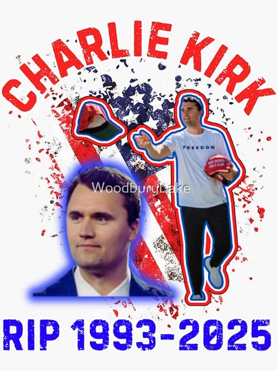 Rip Charlie Kirk  Sticker