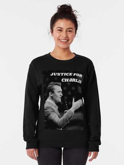 JUSTICE FOR CHARLIE Pullover Sweatshirt