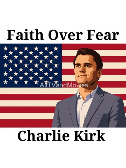 Charlie Kirk Faith Pullover Sweatshirt