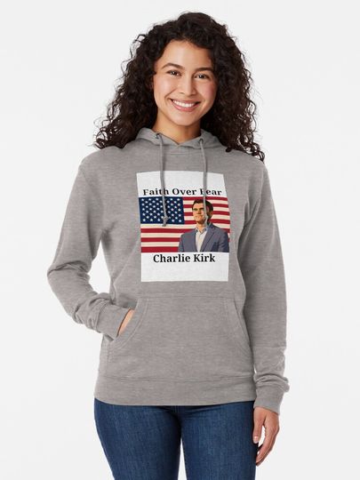 Charlie Kirk Commemorative Hoodie – In Loving Memory Pullover