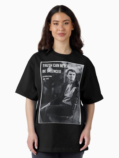 Charlie Kirk - Truth can never be silenced T-Shirt