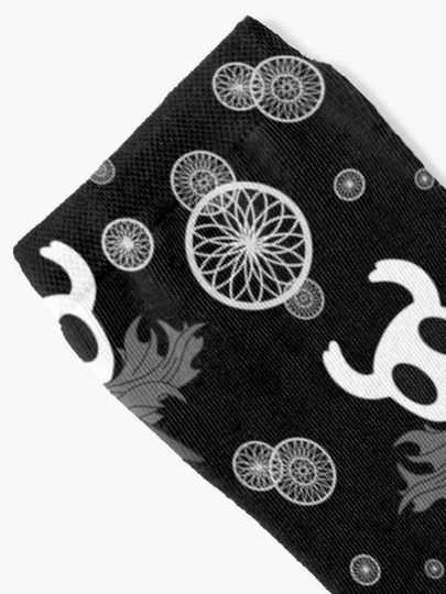Hollow Knight pattern Socks