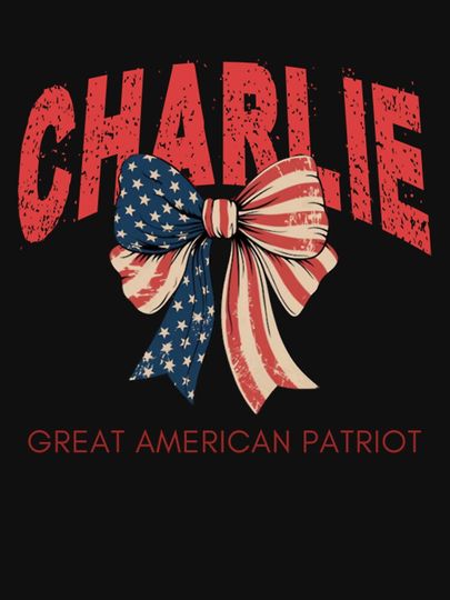 Charlie Kirk Pullover Hoodie