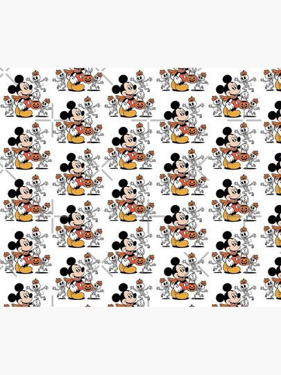 Disney Mickey Pumpkin Throw Blanket