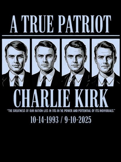 Charlie Kirk Oversized T-Shirt