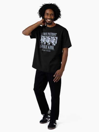 Charlie Kirk Oversized T-Shirt