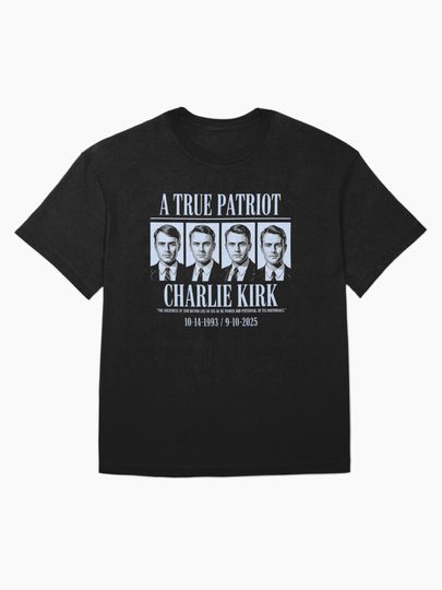 Charlie Kirk Oversized T-Shirt