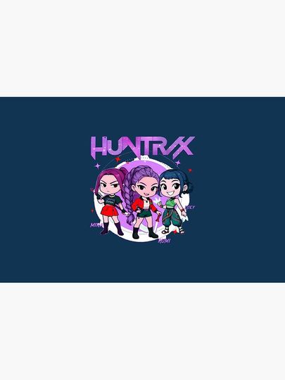 Huntrix Demon Hunters   Zipper Pouch