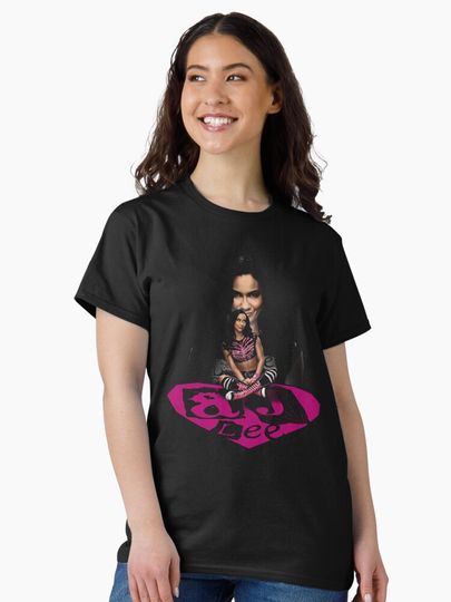 Men's Black AJ Lee Love Bites Back T-Shirt Classic T-Shirt