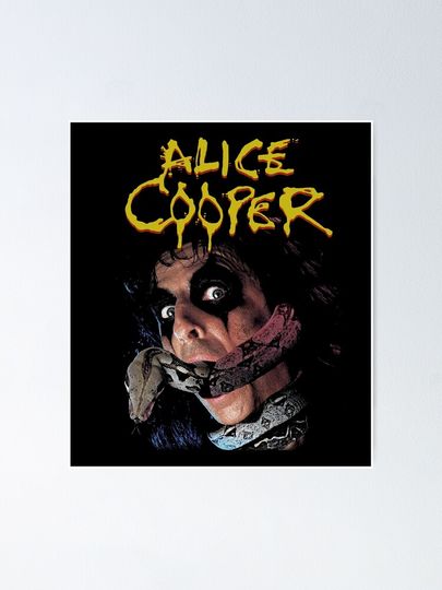 Alice Cooper Poster – Limited Edition Style Band Print