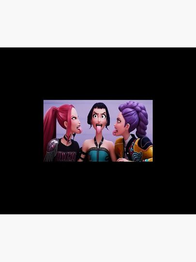 KPop Demon Hunters Cozy Warm Throw Blanket for Couch and Bedtime