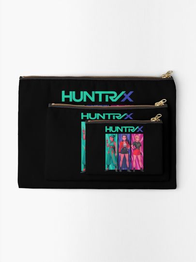 Huntrix Kpop Demon Hunters Zipper Pouch
