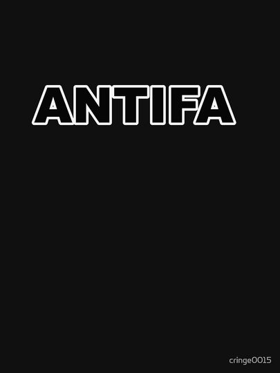 Bold Antifa Statement Classic T-Shirt
