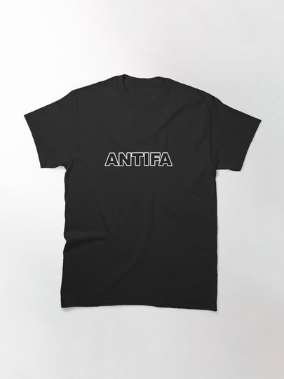 Bold Antifa Statement Classic T-Shirt