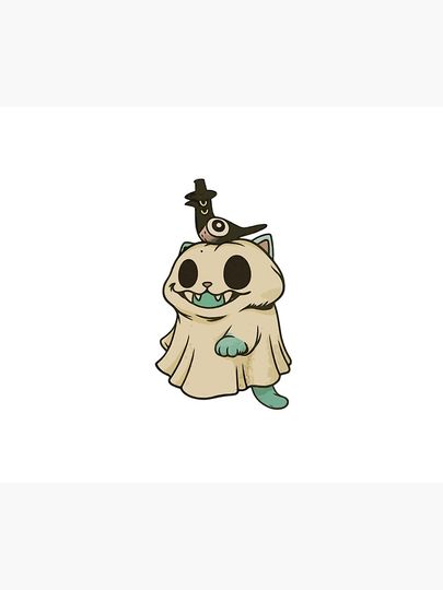 Derby Tiger Ghost & Sussy Bird Kpop Demon hunters Halloween Throw Blanket