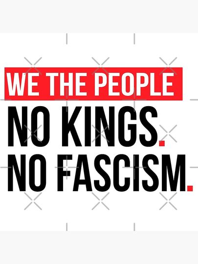 We the People - No Kings Poster
