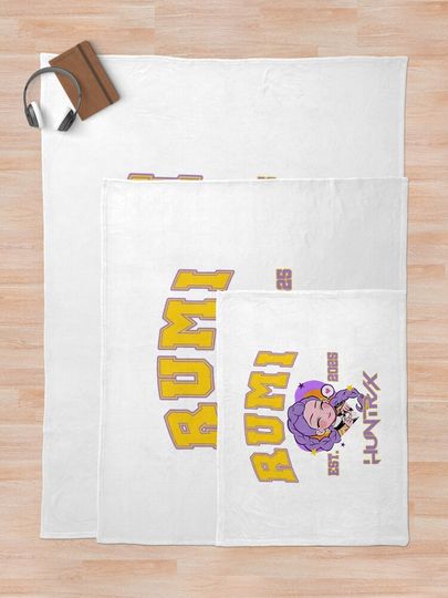 Rumi Huntrix Kpop Demon Hunter  Fleece Blanket