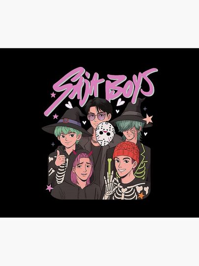 Saja Boys Kpop Demon Hunters Throw Blanket