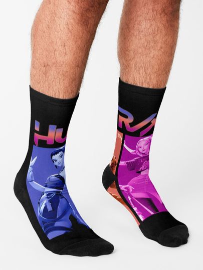 Huntrix Kpop Demo Movie Socks