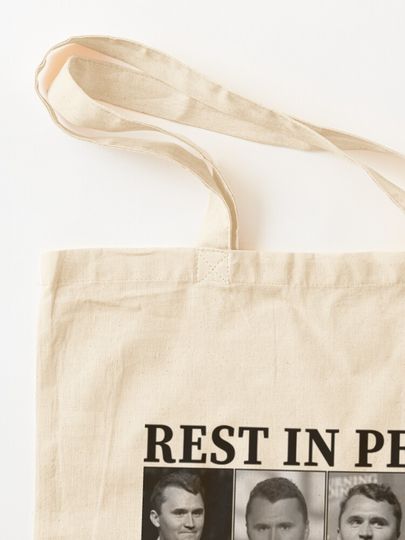 charlie - kirk Tote Bag