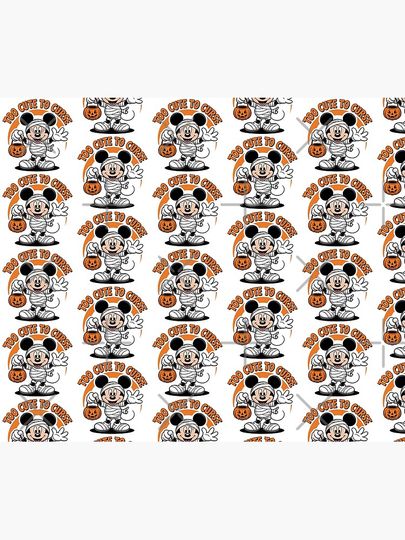 Mickey Mouse mummy Throw Blanket