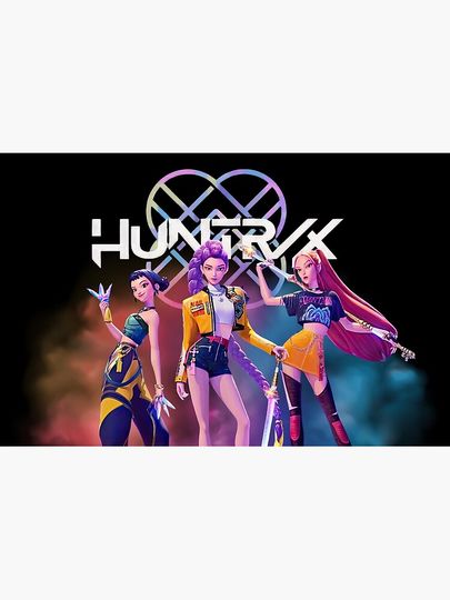 HUNTRX Kpop Demon Hunter  Zipper Pouch