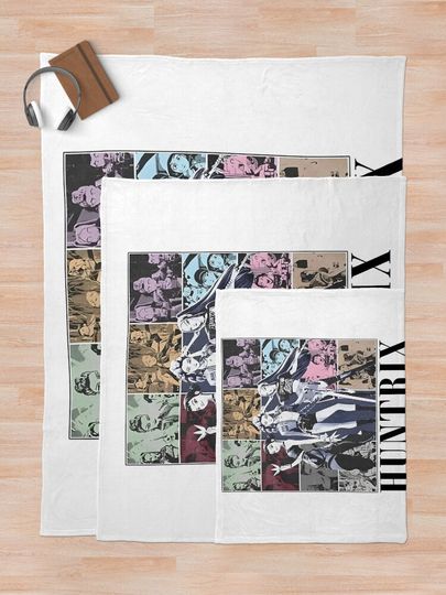 kpop demon hunters huntrix Fleece Blanket